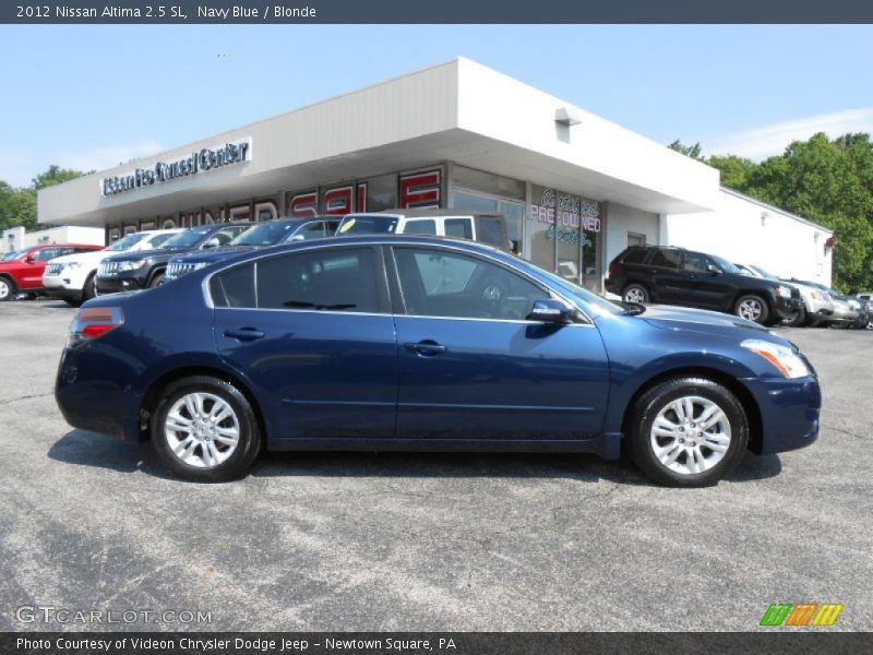 Navy Blue / Blonde 2012 Nissan Altima 2.5 SL