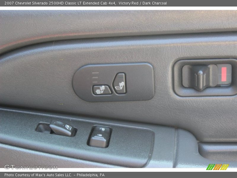 Victory Red / Dark Charcoal 2007 Chevrolet Silverado 2500HD Classic LT Extended Cab 4x4
