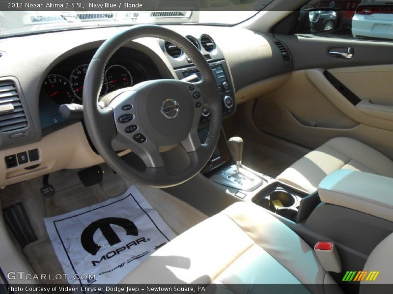 Navy Blue / Blonde 2012 Nissan Altima 2.5 SL