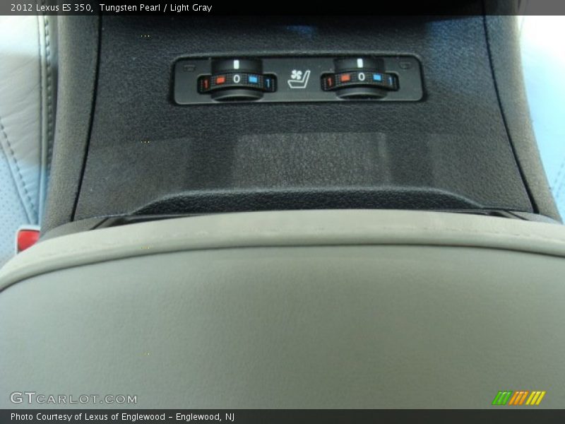 Tungsten Pearl / Light Gray 2012 Lexus ES 350