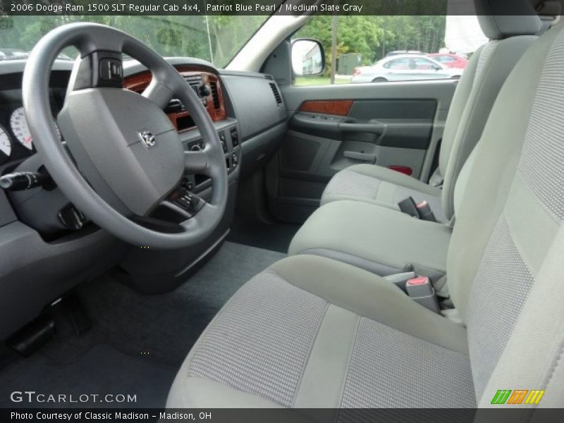 Patriot Blue Pearl / Medium Slate Gray 2006 Dodge Ram 1500 SLT Regular Cab 4x4