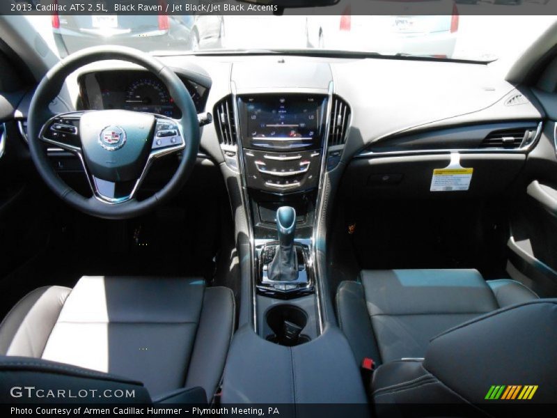 Black Raven / Jet Black/Jet Black Accents 2013 Cadillac ATS 2.5L