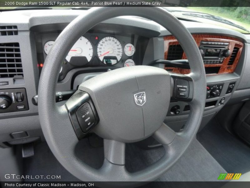 Patriot Blue Pearl / Medium Slate Gray 2006 Dodge Ram 1500 SLT Regular Cab 4x4