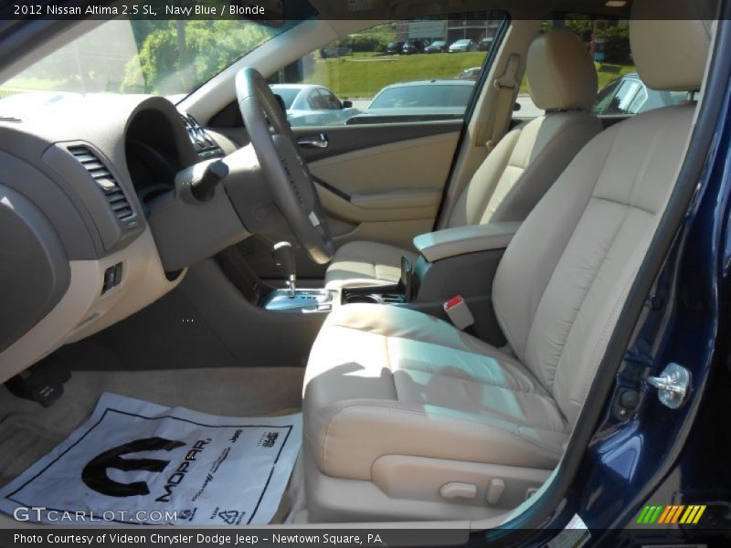 Navy Blue / Blonde 2012 Nissan Altima 2.5 SL