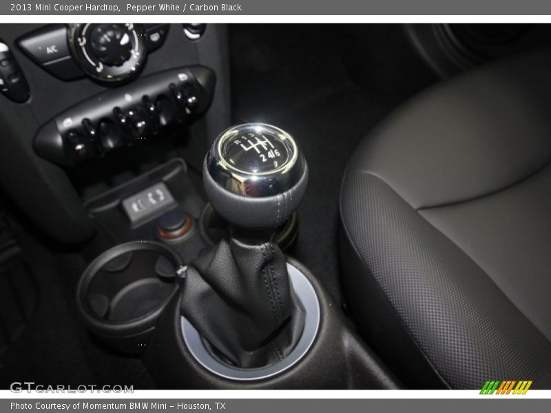 Pepper White / Carbon Black 2013 Mini Cooper Hardtop