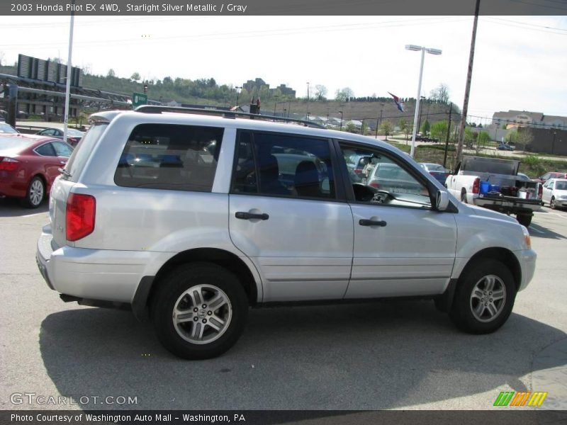 Starlight Silver Metallic / Gray 2003 Honda Pilot EX 4WD