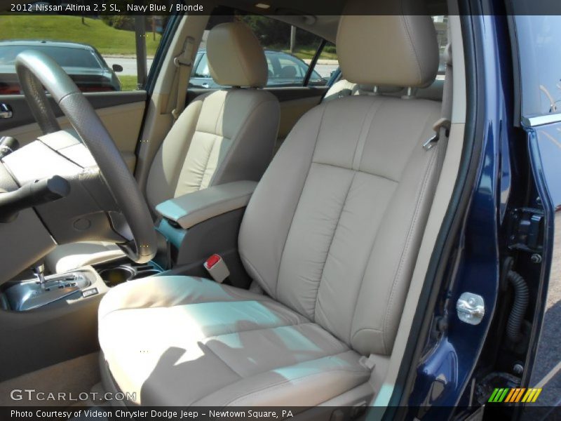 Navy Blue / Blonde 2012 Nissan Altima 2.5 SL