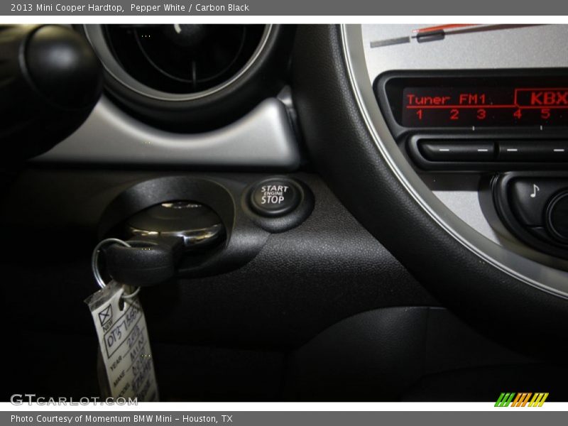 Pepper White / Carbon Black 2013 Mini Cooper Hardtop