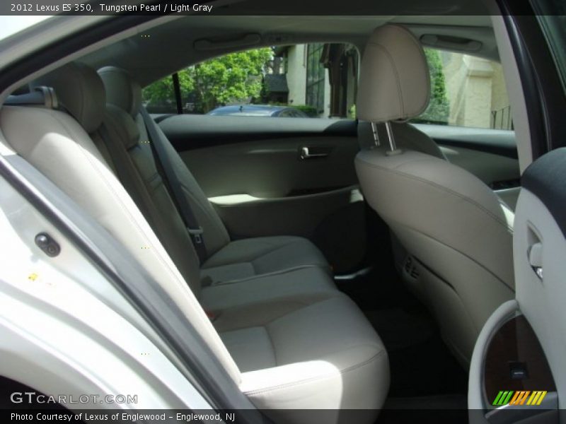 Tungsten Pearl / Light Gray 2012 Lexus ES 350
