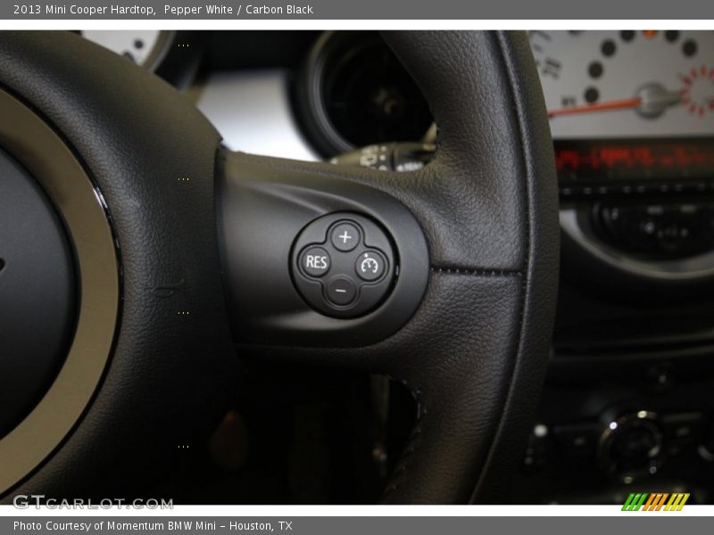 Pepper White / Carbon Black 2013 Mini Cooper Hardtop