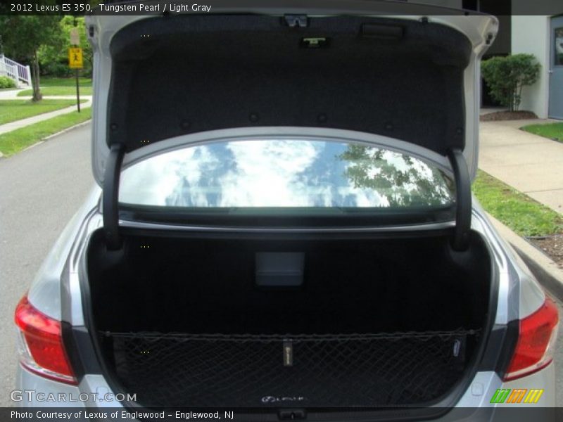 Tungsten Pearl / Light Gray 2012 Lexus ES 350