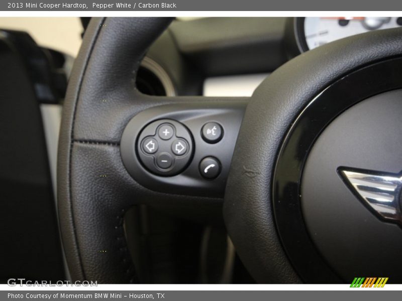 Pepper White / Carbon Black 2013 Mini Cooper Hardtop