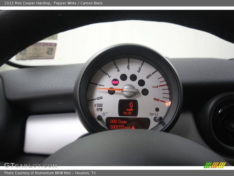 Pepper White / Carbon Black 2013 Mini Cooper Hardtop