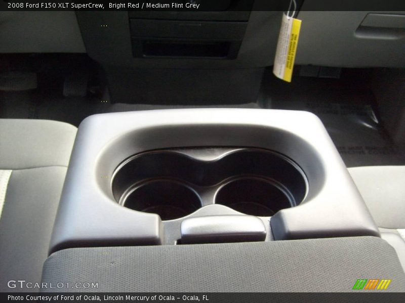 Bright Red / Medium Flint Grey 2008 Ford F150 XLT SuperCrew