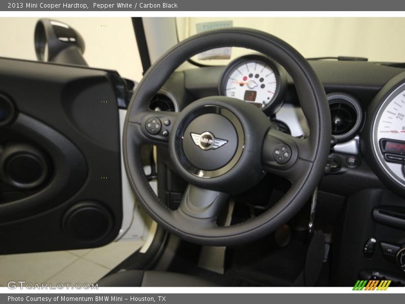 Pepper White / Carbon Black 2013 Mini Cooper Hardtop