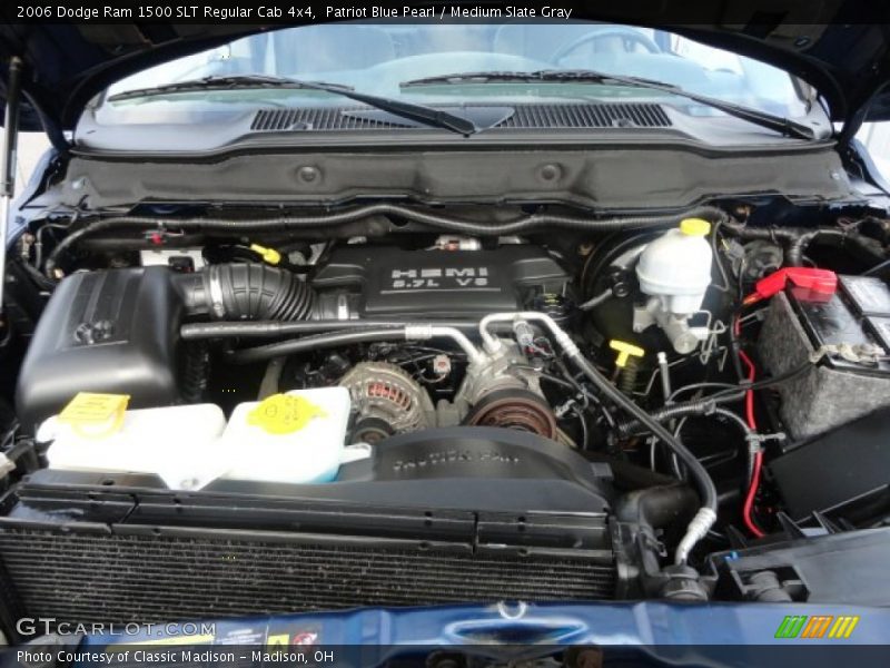 Patriot Blue Pearl / Medium Slate Gray 2006 Dodge Ram 1500 SLT Regular Cab 4x4