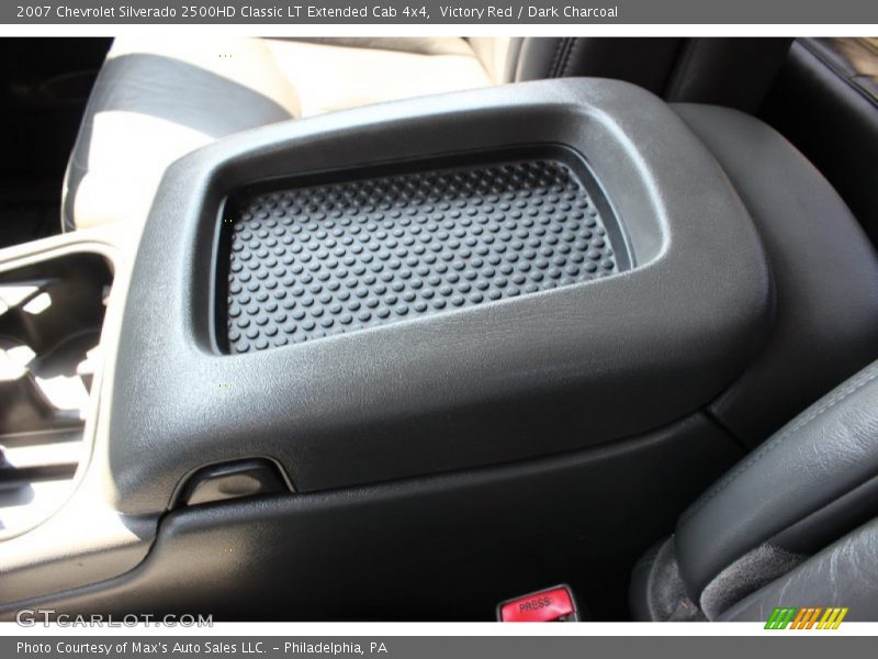 Victory Red / Dark Charcoal 2007 Chevrolet Silverado 2500HD Classic LT Extended Cab 4x4