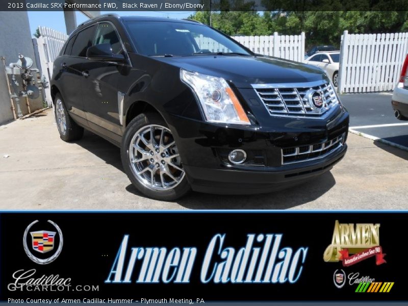 Black Raven / Ebony/Ebony 2013 Cadillac SRX Performance FWD