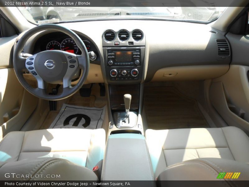 Navy Blue / Blonde 2012 Nissan Altima 2.5 SL