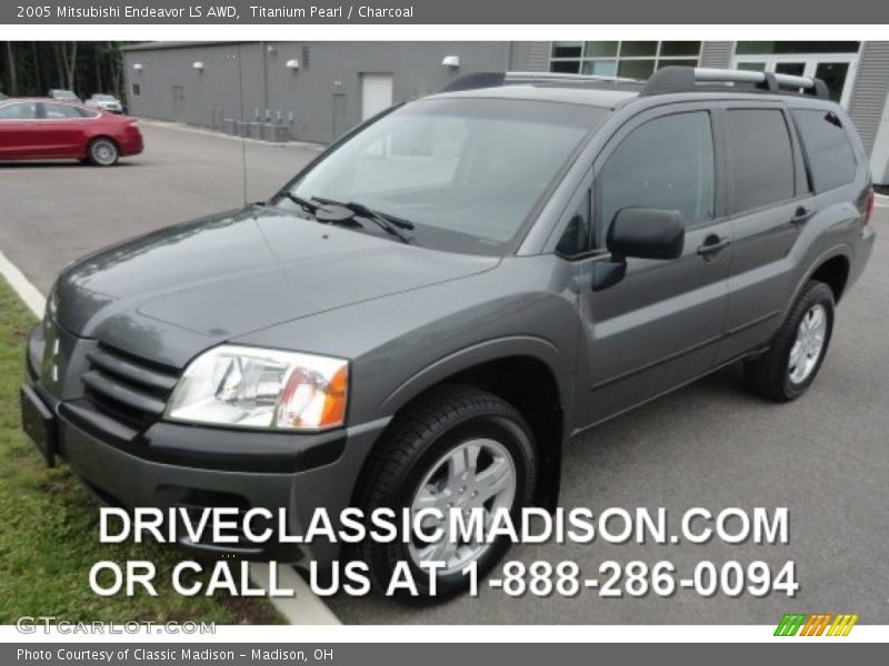 Titanium Pearl / Charcoal 2005 Mitsubishi Endeavor LS AWD