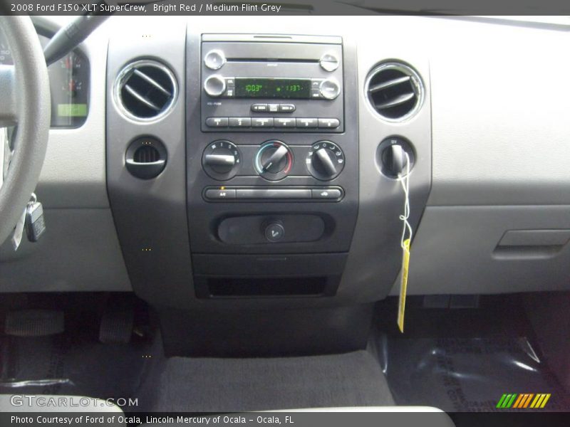 Bright Red / Medium Flint Grey 2008 Ford F150 XLT SuperCrew