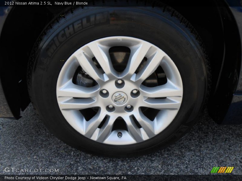Navy Blue / Blonde 2012 Nissan Altima 2.5 SL