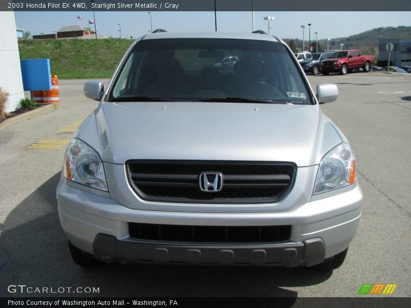Starlight Silver Metallic / Gray 2003 Honda Pilot EX 4WD