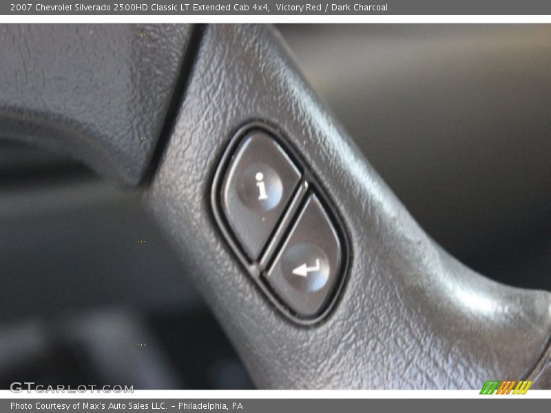 Victory Red / Dark Charcoal 2007 Chevrolet Silverado 2500HD Classic LT Extended Cab 4x4
