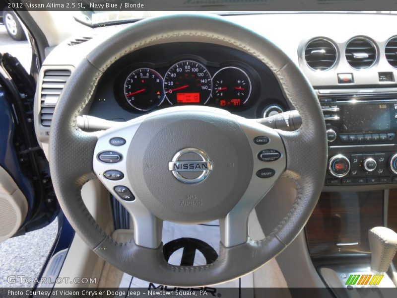 Navy Blue / Blonde 2012 Nissan Altima 2.5 SL