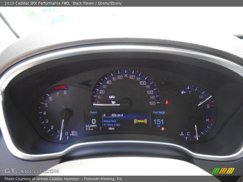 Black Raven / Ebony/Ebony 2013 Cadillac SRX Performance FWD