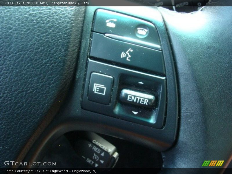 Stargazer Black / Black 2011 Lexus RX 350 AWD