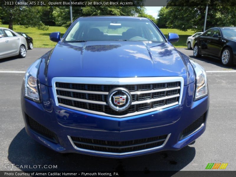 Opulent Blue Metallic / Jet Black/Jet Black Accents 2013 Cadillac ATS 2.5L