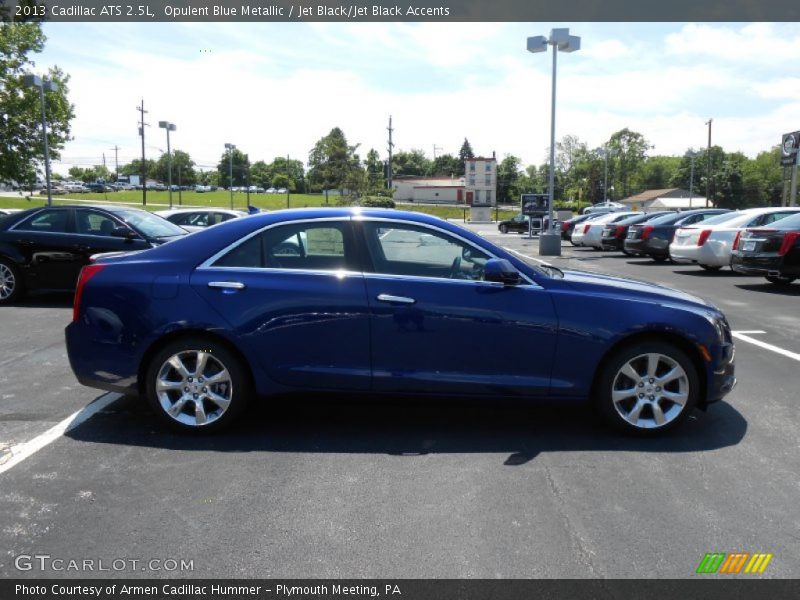 Opulent Blue Metallic / Jet Black/Jet Black Accents 2013 Cadillac ATS 2.5L