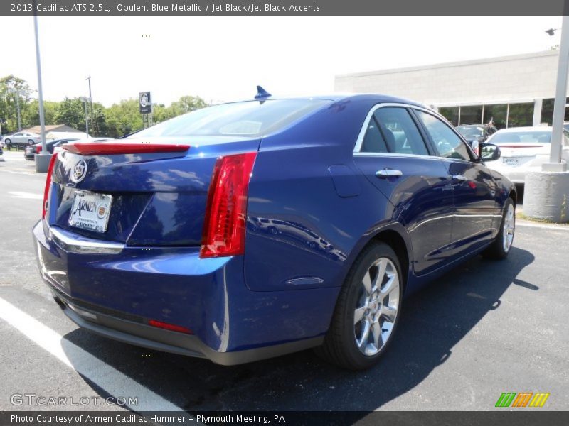 Opulent Blue Metallic / Jet Black/Jet Black Accents 2013 Cadillac ATS 2.5L