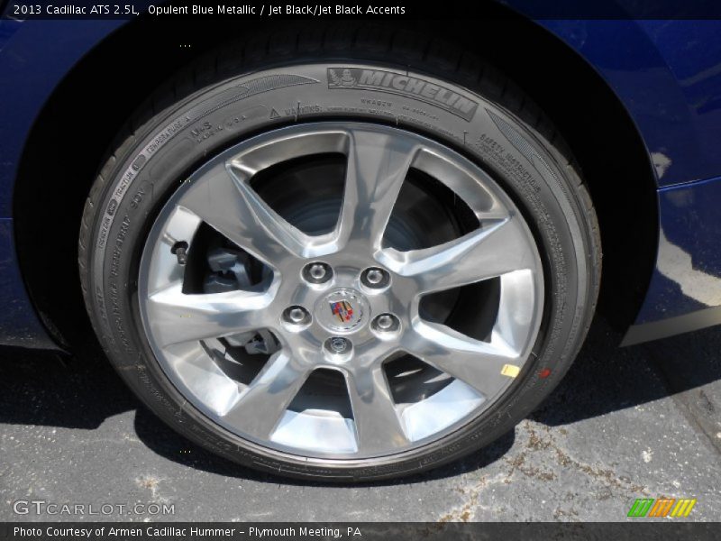 Opulent Blue Metallic / Jet Black/Jet Black Accents 2013 Cadillac ATS 2.5L