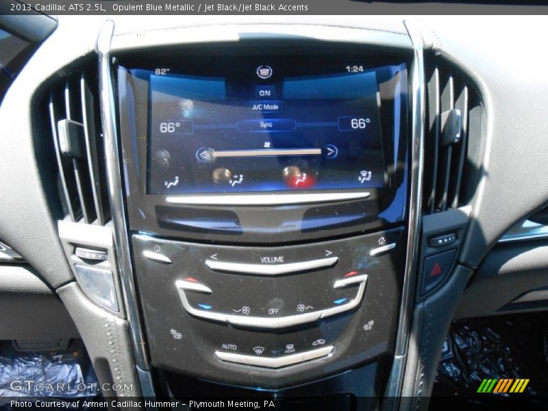 Opulent Blue Metallic / Jet Black/Jet Black Accents 2013 Cadillac ATS 2.5L
