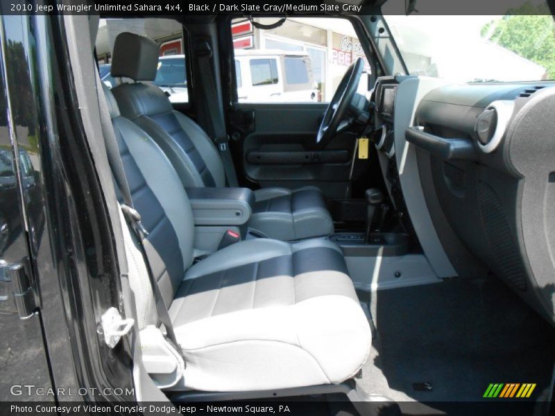 Black / Dark Slate Gray/Medium Slate Gray 2010 Jeep Wrangler Unlimited Sahara 4x4