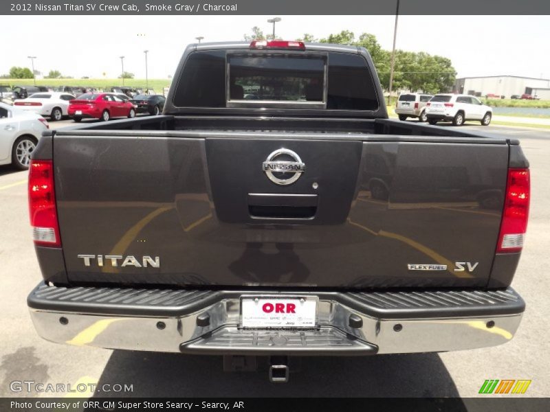 Smoke Gray / Charcoal 2012 Nissan Titan SV Crew Cab