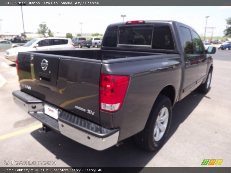 Smoke Gray / Charcoal 2012 Nissan Titan SV Crew Cab