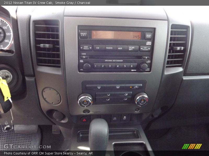 Smoke Gray / Charcoal 2012 Nissan Titan SV Crew Cab