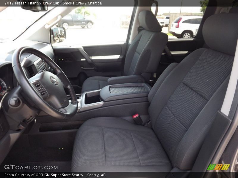 Smoke Gray / Charcoal 2012 Nissan Titan SV Crew Cab