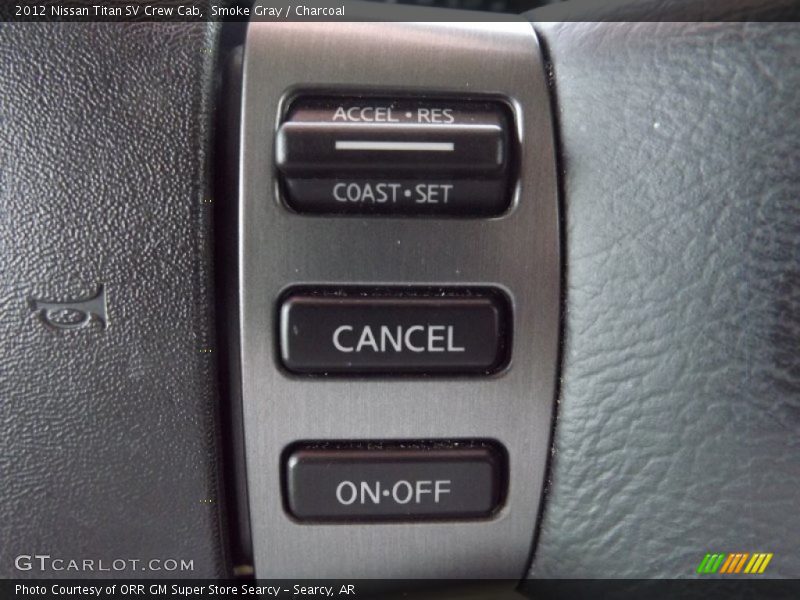 Smoke Gray / Charcoal 2012 Nissan Titan SV Crew Cab