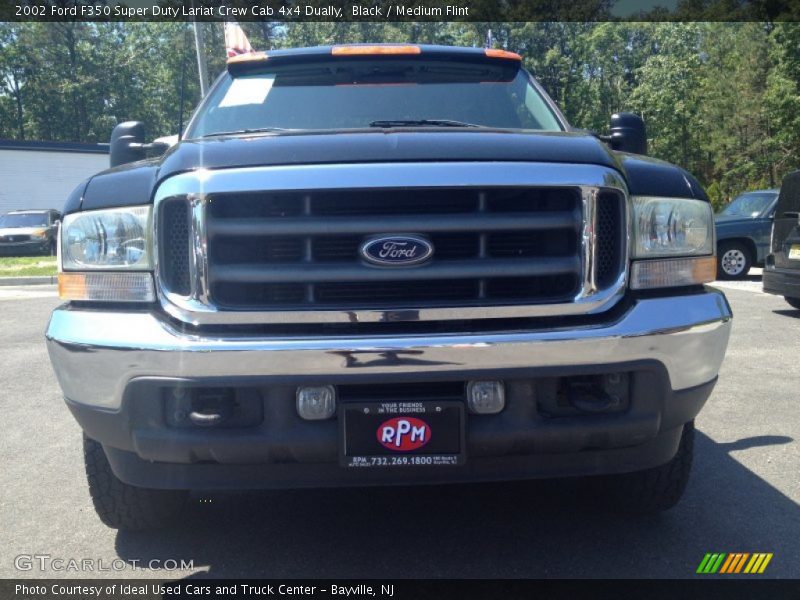 Black / Medium Flint 2002 Ford F350 Super Duty Lariat Crew Cab 4x4 Dually