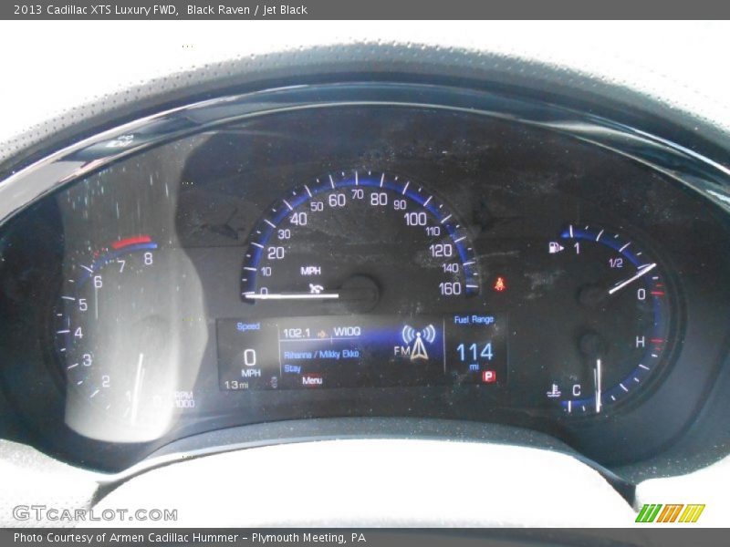 Black Raven / Jet Black 2013 Cadillac XTS Luxury FWD