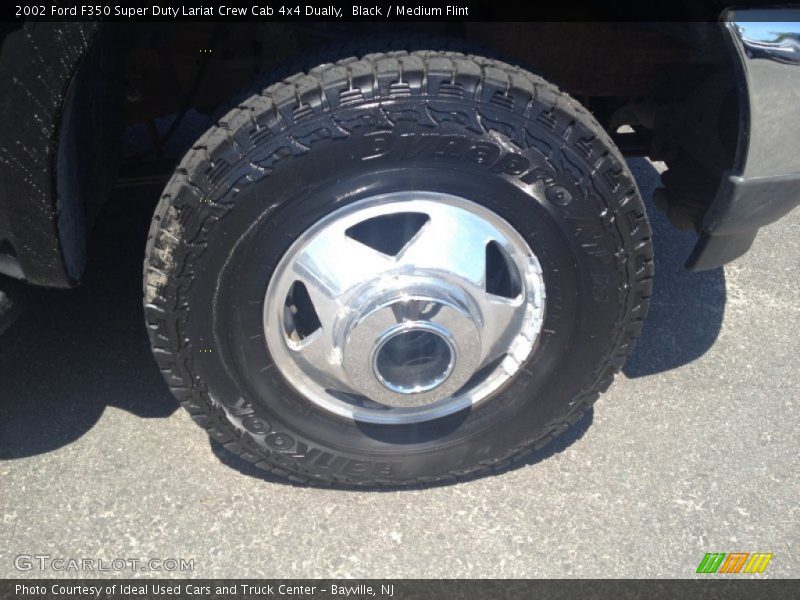 Black / Medium Flint 2002 Ford F350 Super Duty Lariat Crew Cab 4x4 Dually