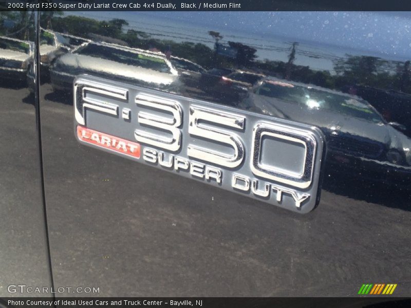 Black / Medium Flint 2002 Ford F350 Super Duty Lariat Crew Cab 4x4 Dually