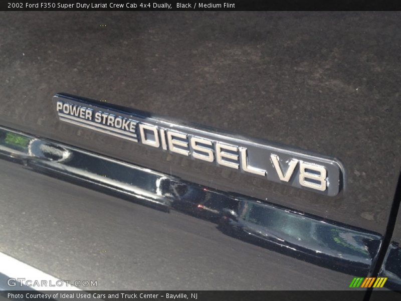 Black / Medium Flint 2002 Ford F350 Super Duty Lariat Crew Cab 4x4 Dually