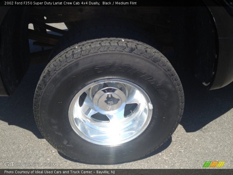 Black / Medium Flint 2002 Ford F350 Super Duty Lariat Crew Cab 4x4 Dually