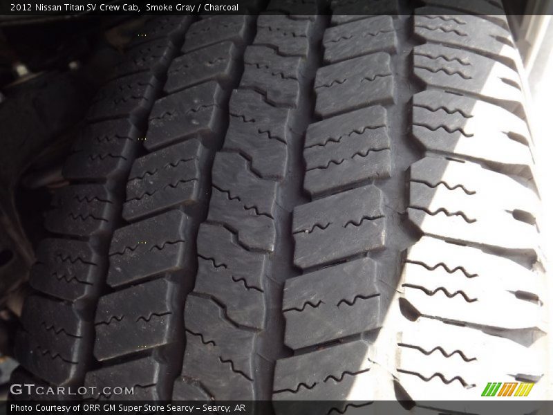 Smoke Gray / Charcoal 2012 Nissan Titan SV Crew Cab