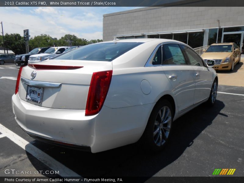 White Diamond Tricoat / Shale/Cocoa 2013 Cadillac XTS FWD